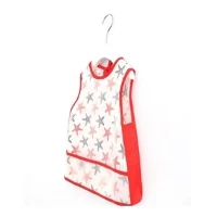Baby Apron Nrog Sab Vaj Huam Sib Luag