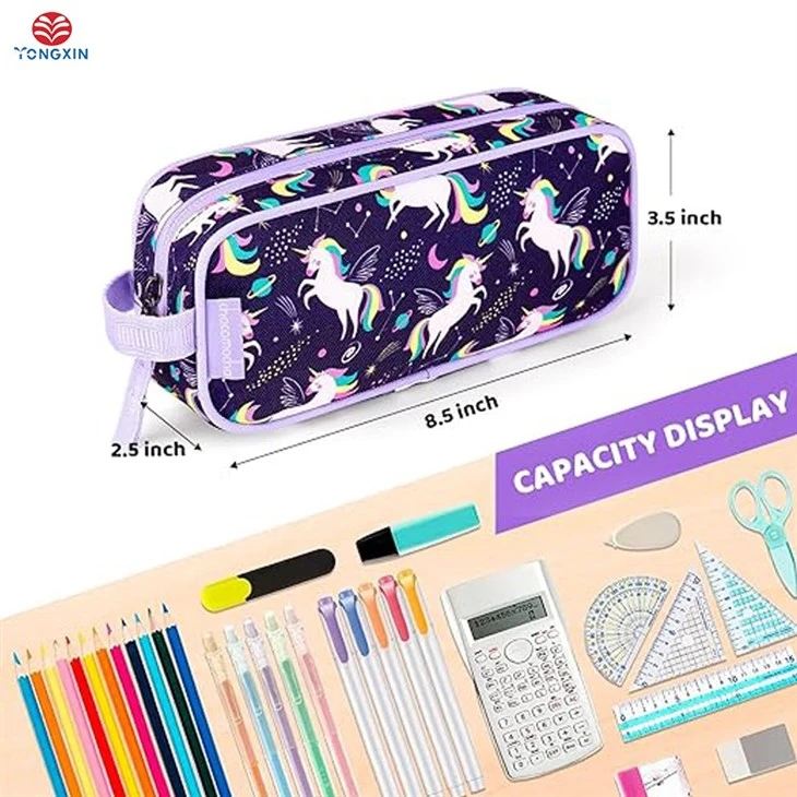 Cute Unicorn Pattern Pencil Case